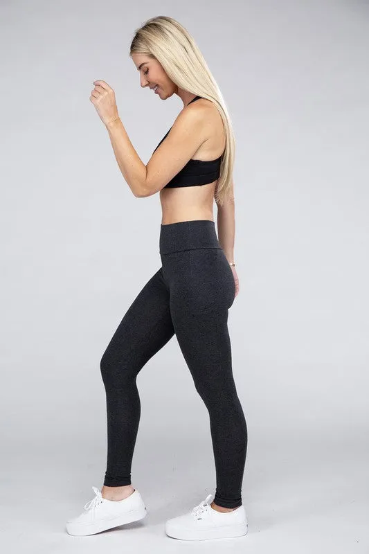 Ambiance Active Leggings Featuring Concealed Pockets