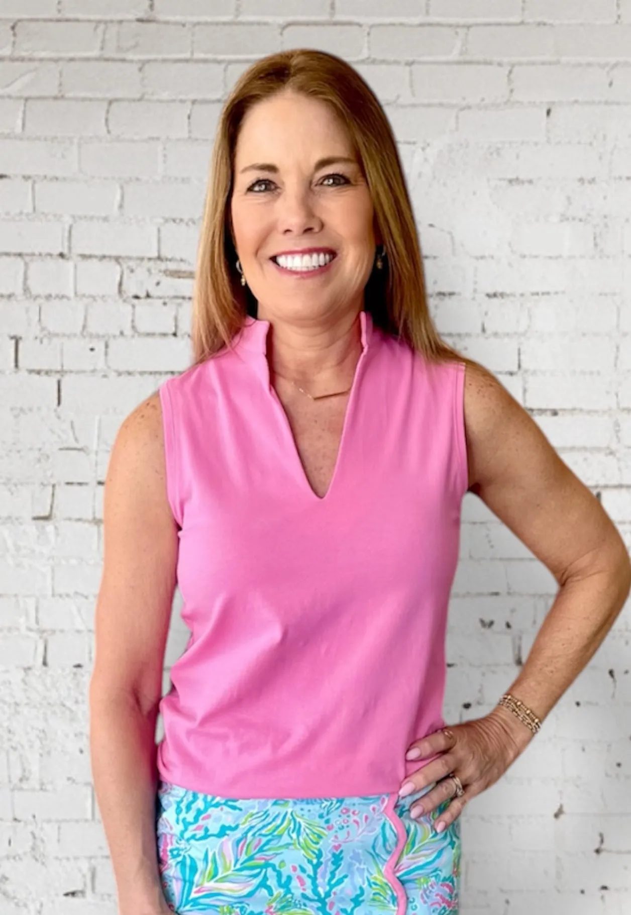 AnaClare Hadley Sleeveless Top