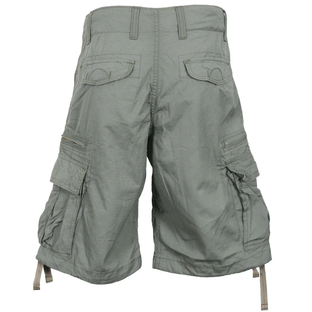 Army Green Longer Length Molecule 55001 Lightweight Cargo Shorts