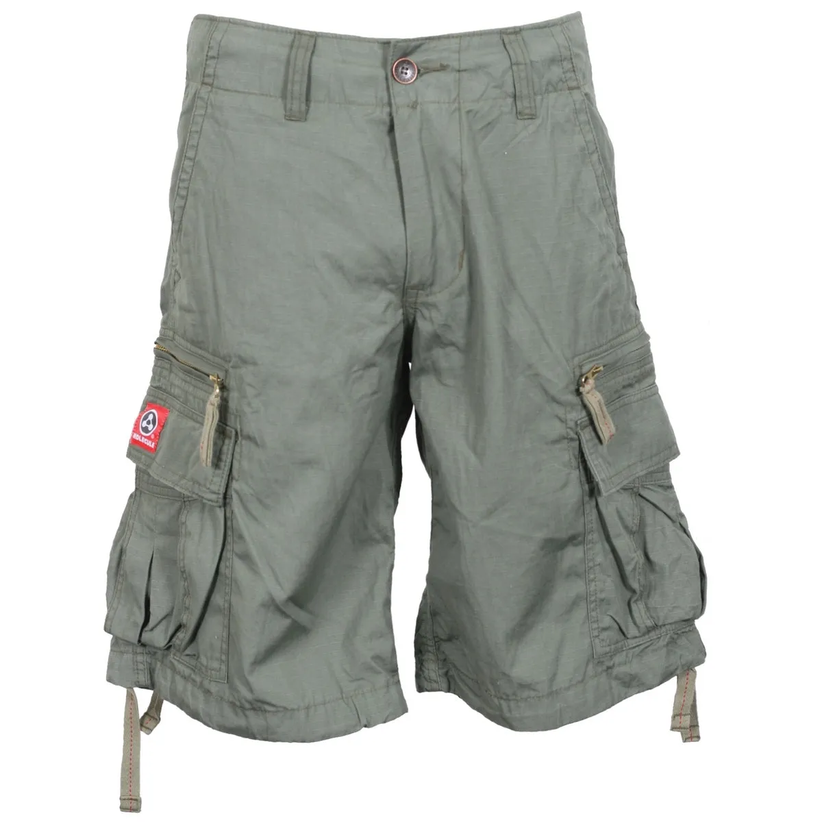 Army Green Longer Length Molecule 55001 Lightweight Cargo Shorts