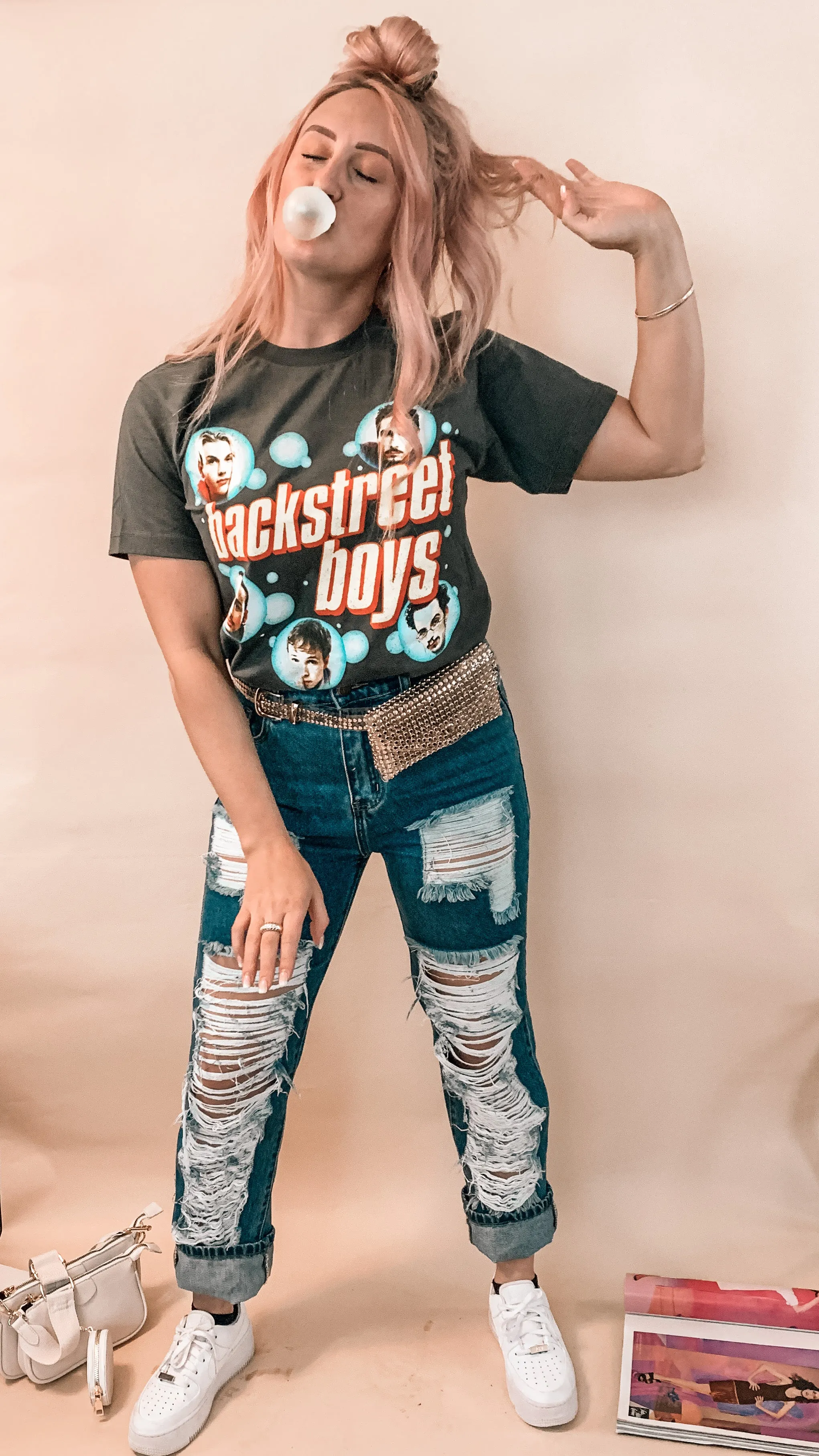Backstreet Boys Bubble Tee