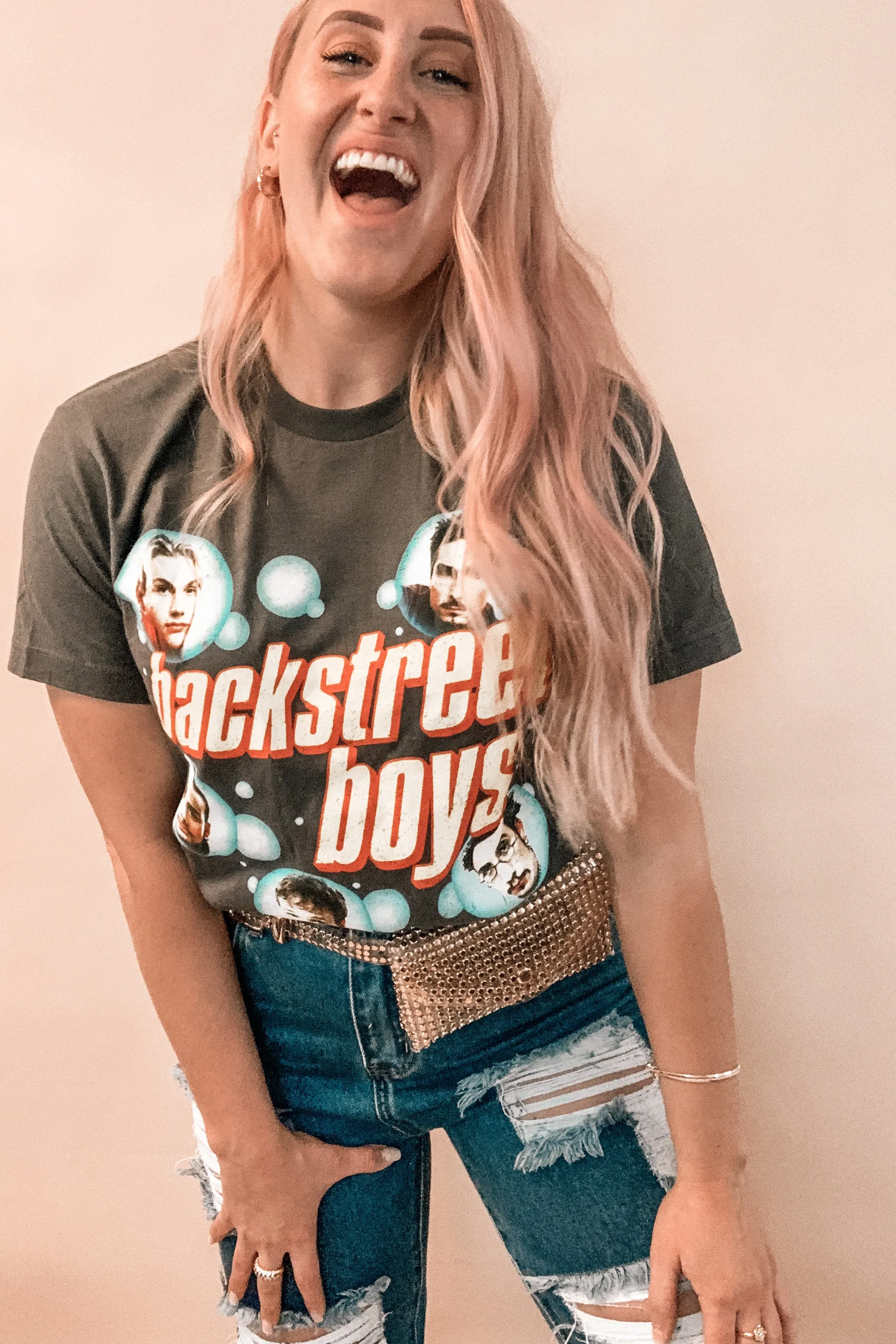 Backstreet Boys Bubble Tee