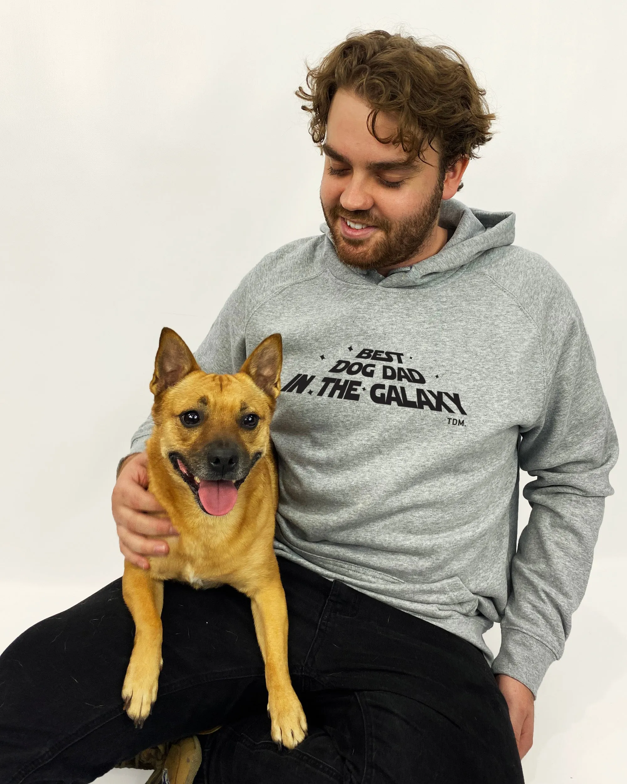 Best Dog Dad In The Galaxy Hoodie