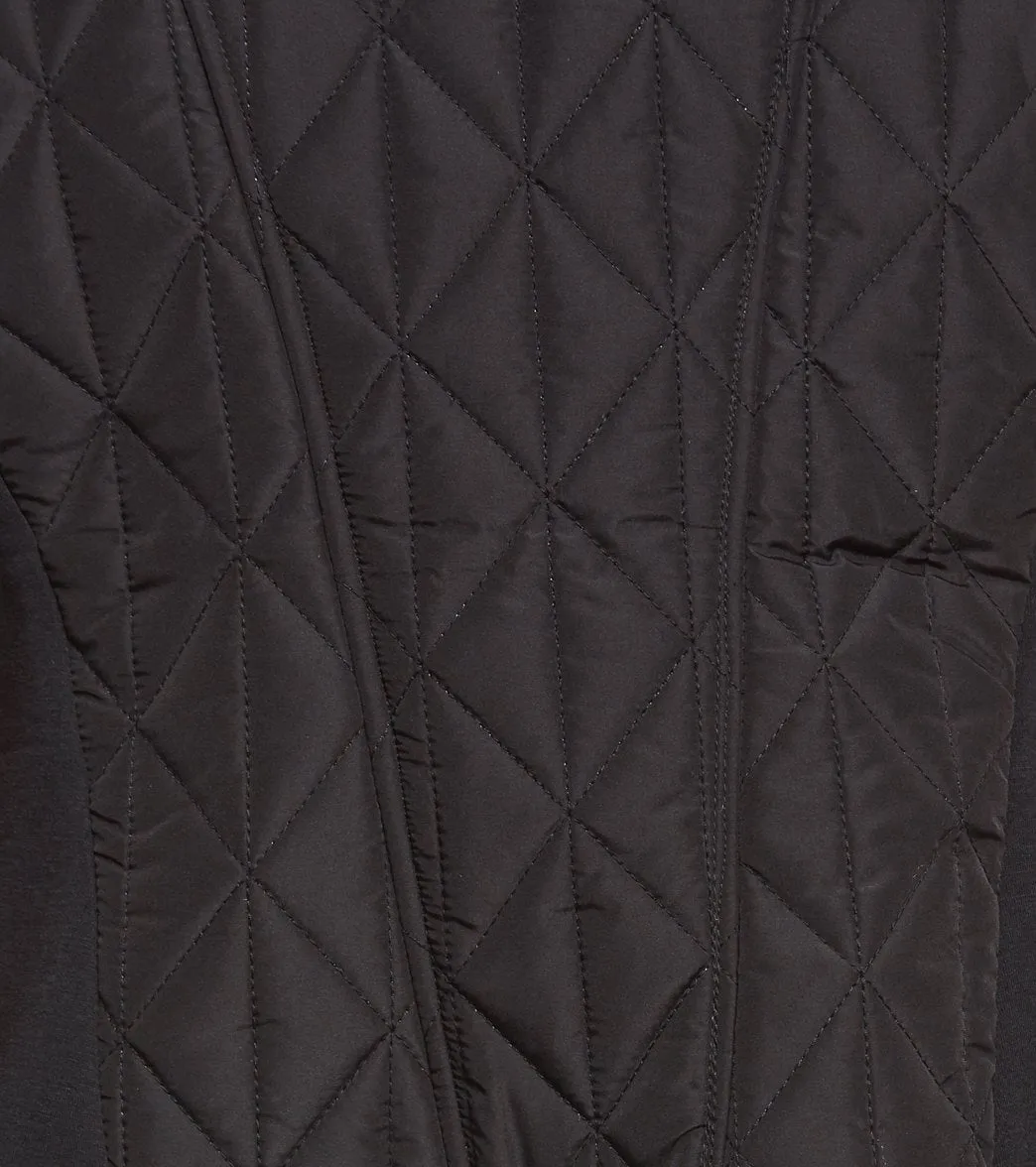 Betsey Johnson Performance Hybrid Rib Trim Quilt After Yoga Vest