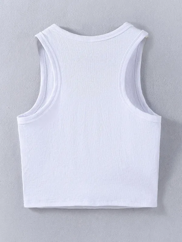 Bettina New Street Style INS Trendy Short Vest Women's Tops