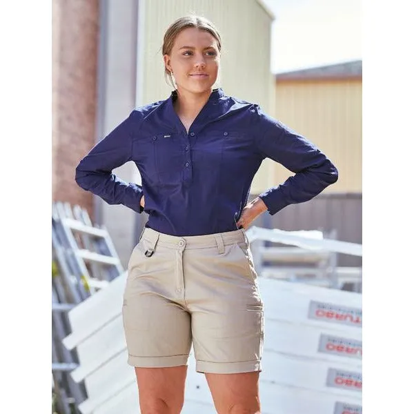 Bisley BSHL1015 Ladies Stretch Mid Rise Short