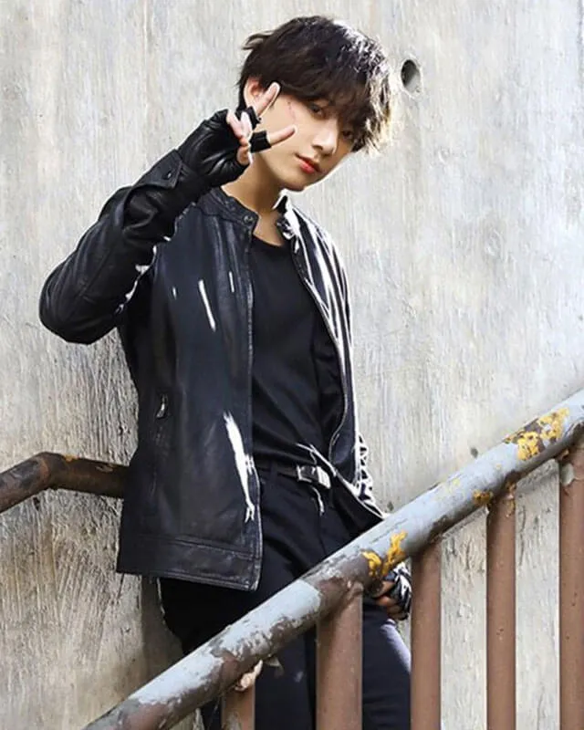 BTS Jungkook Bad Boy Leather Jacket