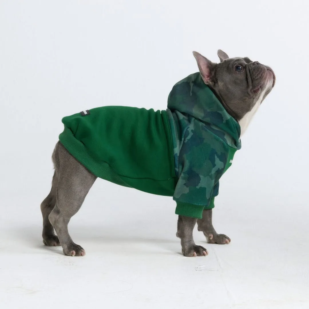 Camo Dog Hoodies