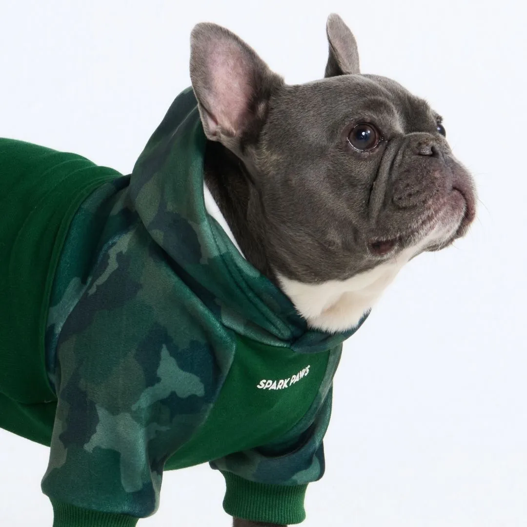 Camo Dog Hoodies