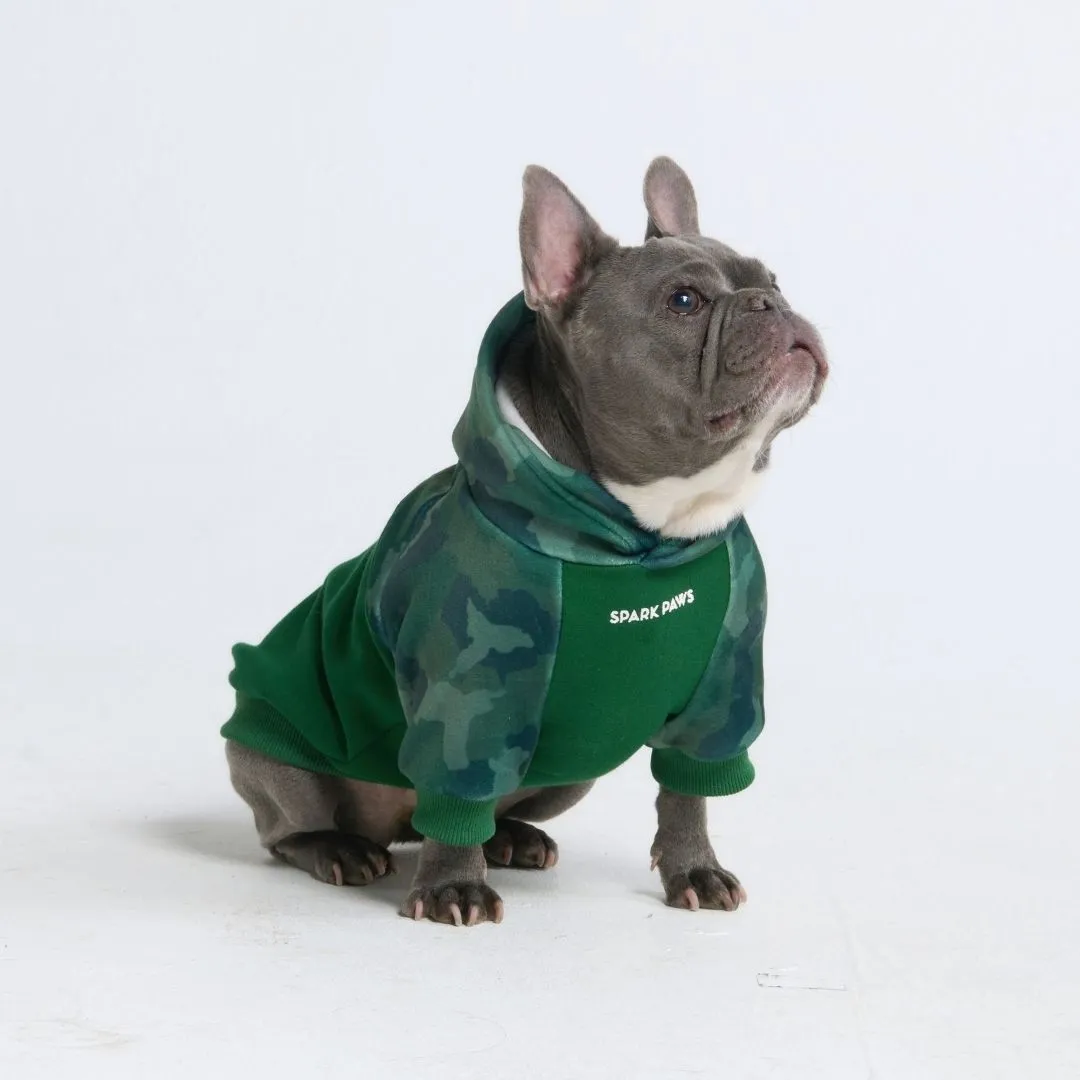 Camo Dog Hoodies