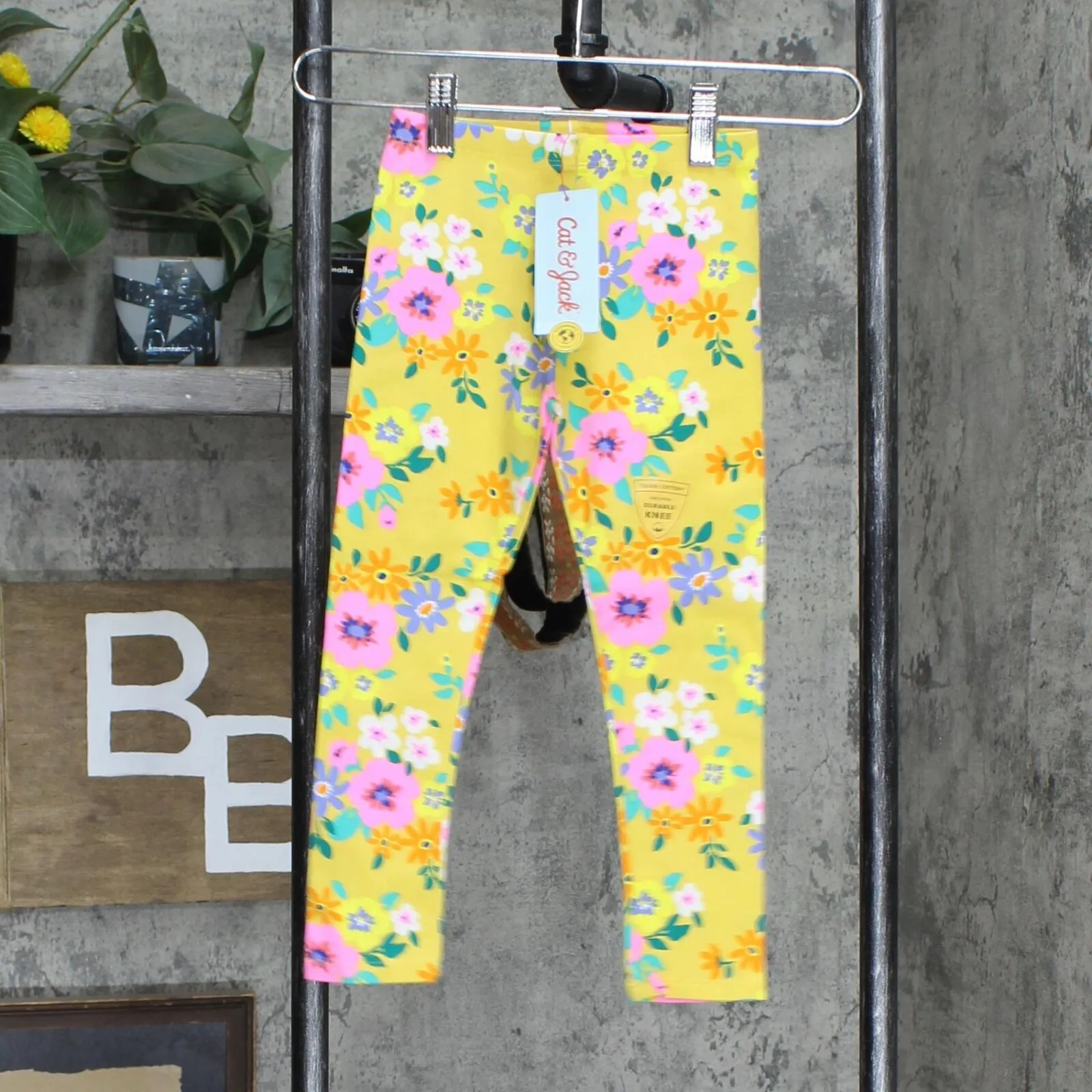Cat & Jack Toddler Girls' Floral Leggings