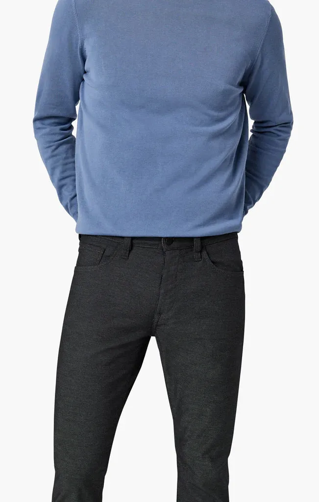 Charisma Relaxed Straight Leg Pants (Black Coolmax)