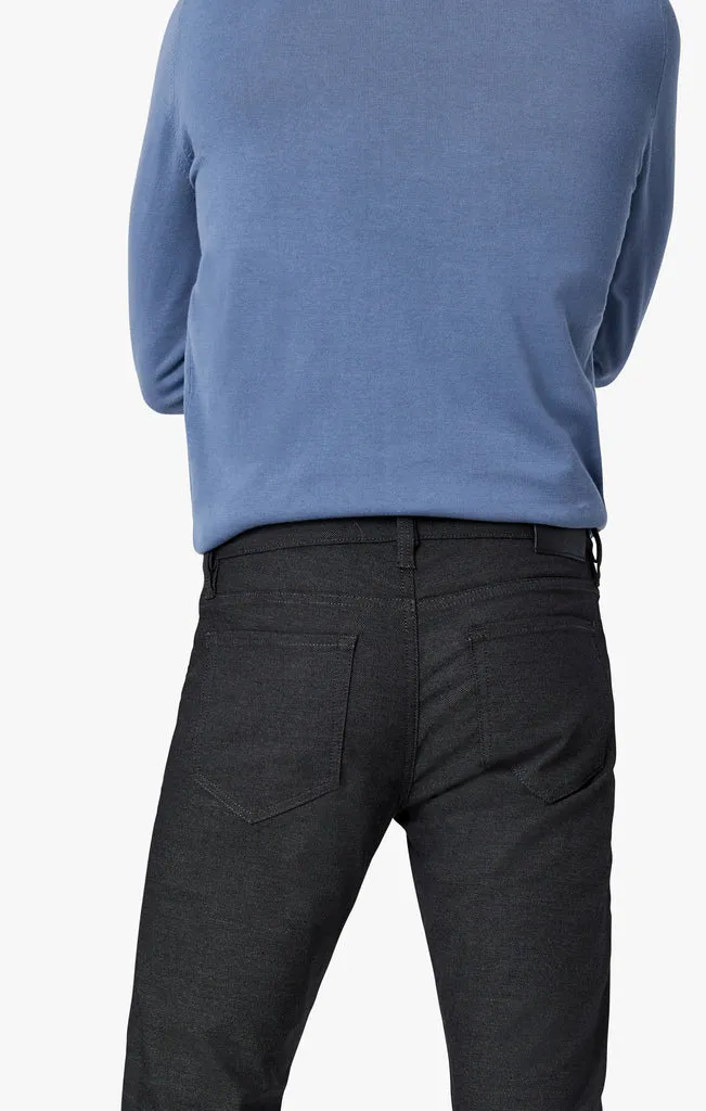 Charisma Relaxed Straight Leg Pants (Black Coolmax)