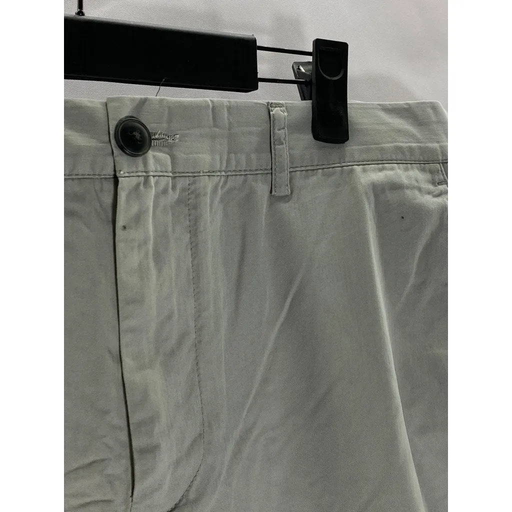 CLUB MONACO Men's Light Gray Bennett Fit Relaxed Tailored Chino Pant SZ 33X32