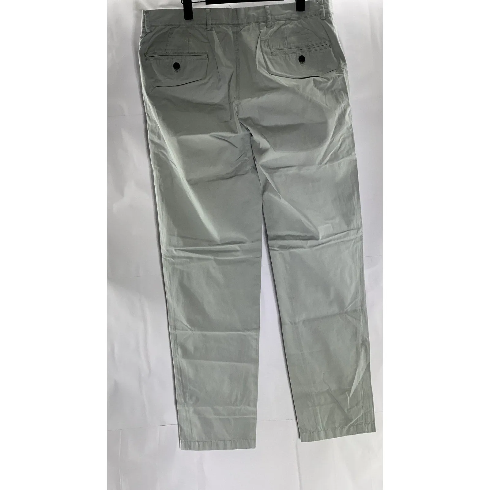 CLUB MONACO Men's Light Gray Bennett Fit Relaxed Tailored Chino Pant SZ 33X32