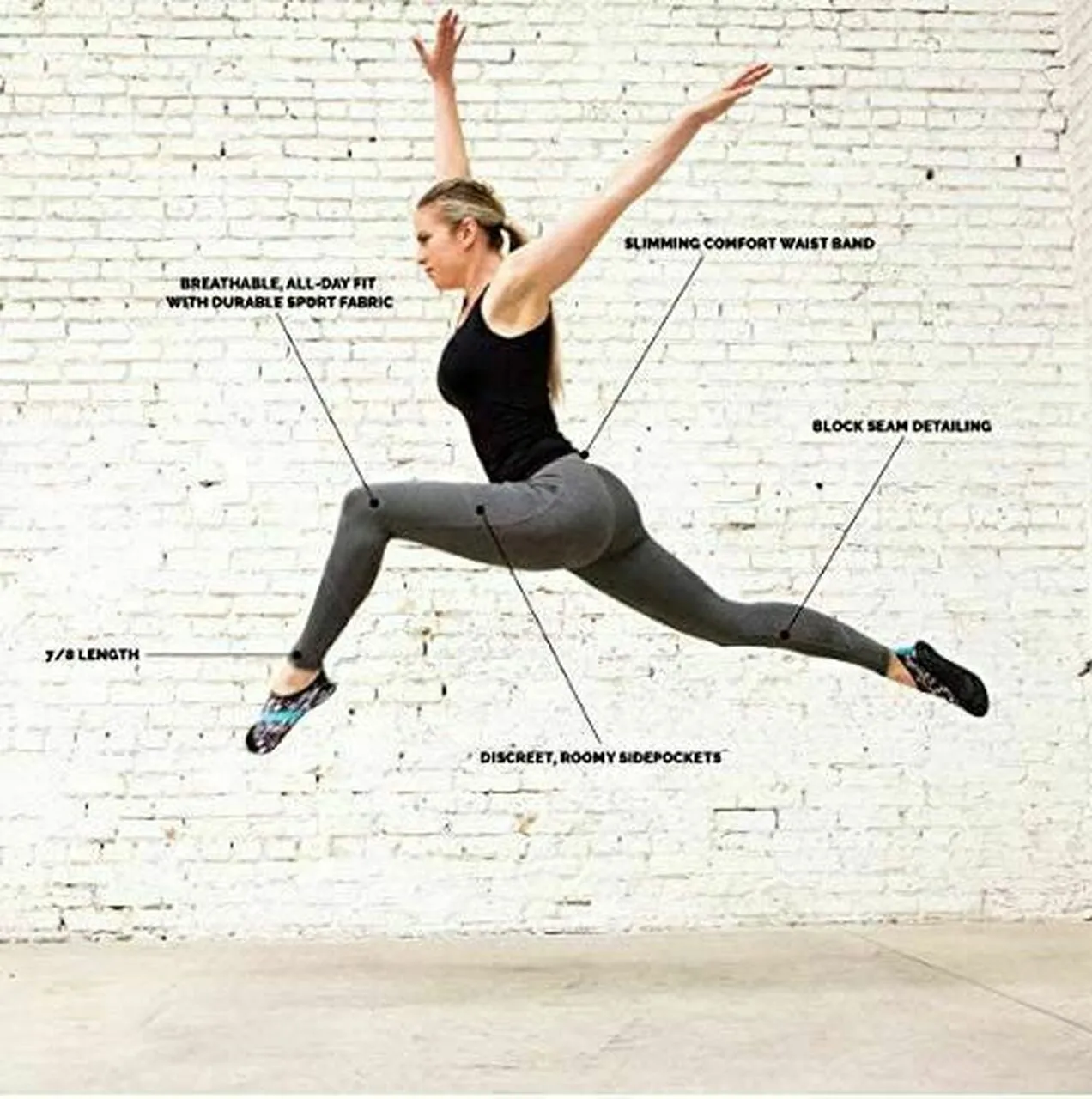Crossover Athletic Leggings
