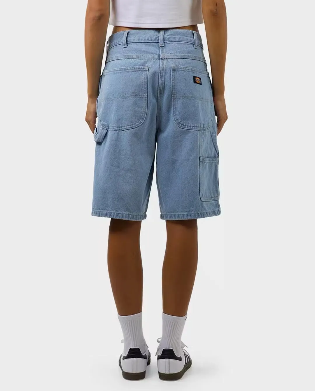 Dickies - Lightweight 11” Denim Carpenter Short - Light Indigo