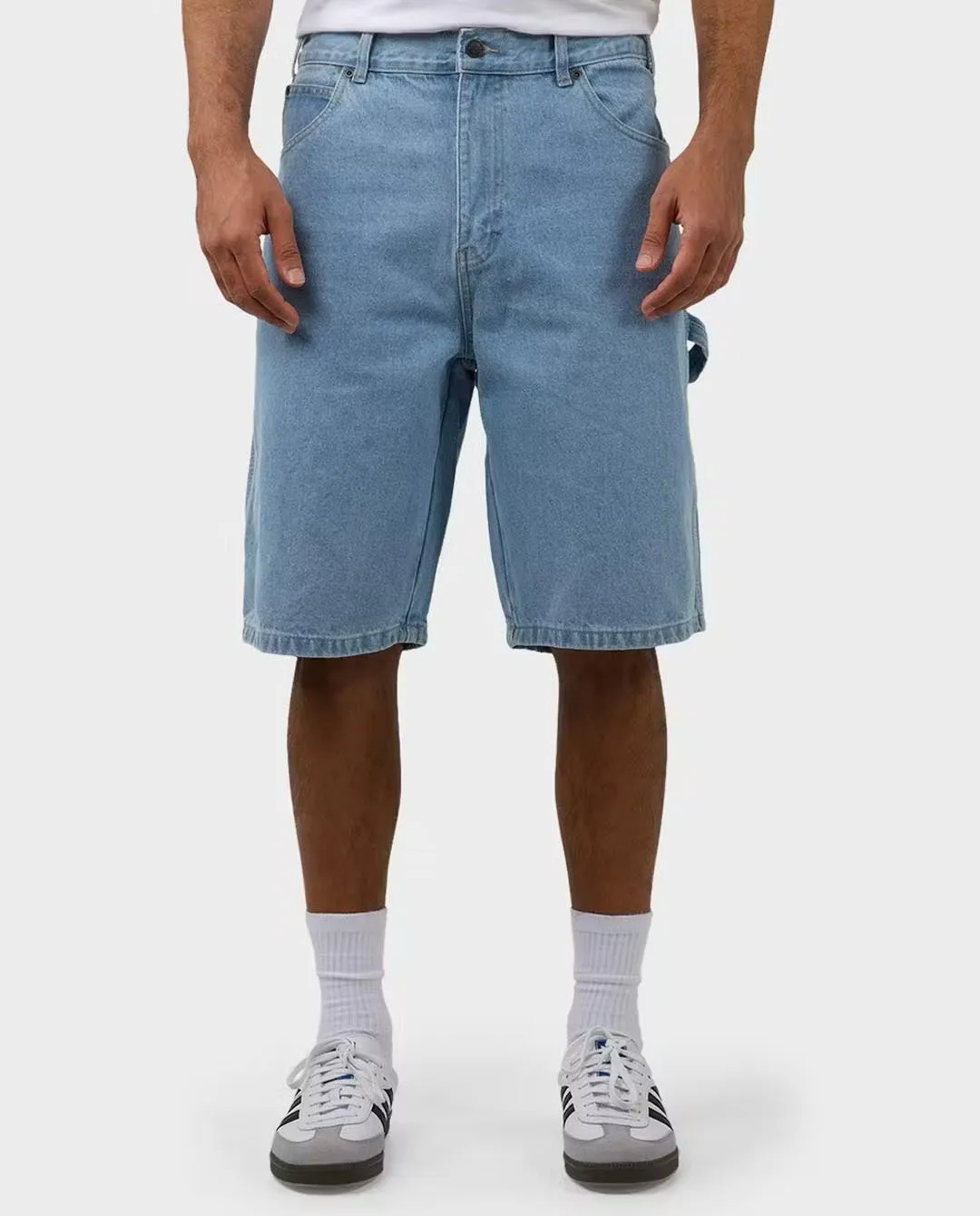 Dickies - Lightweight 11” Denim Carpenter Short - Light Indigo