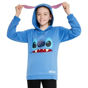 Disney Stitch Hoodie for Girls Teens, Warm Hooded Sweatshirt Soft Fashion Jumper