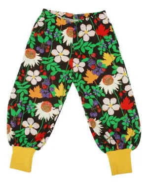 DUNS Baggy Pants - Autumn Flower Brown