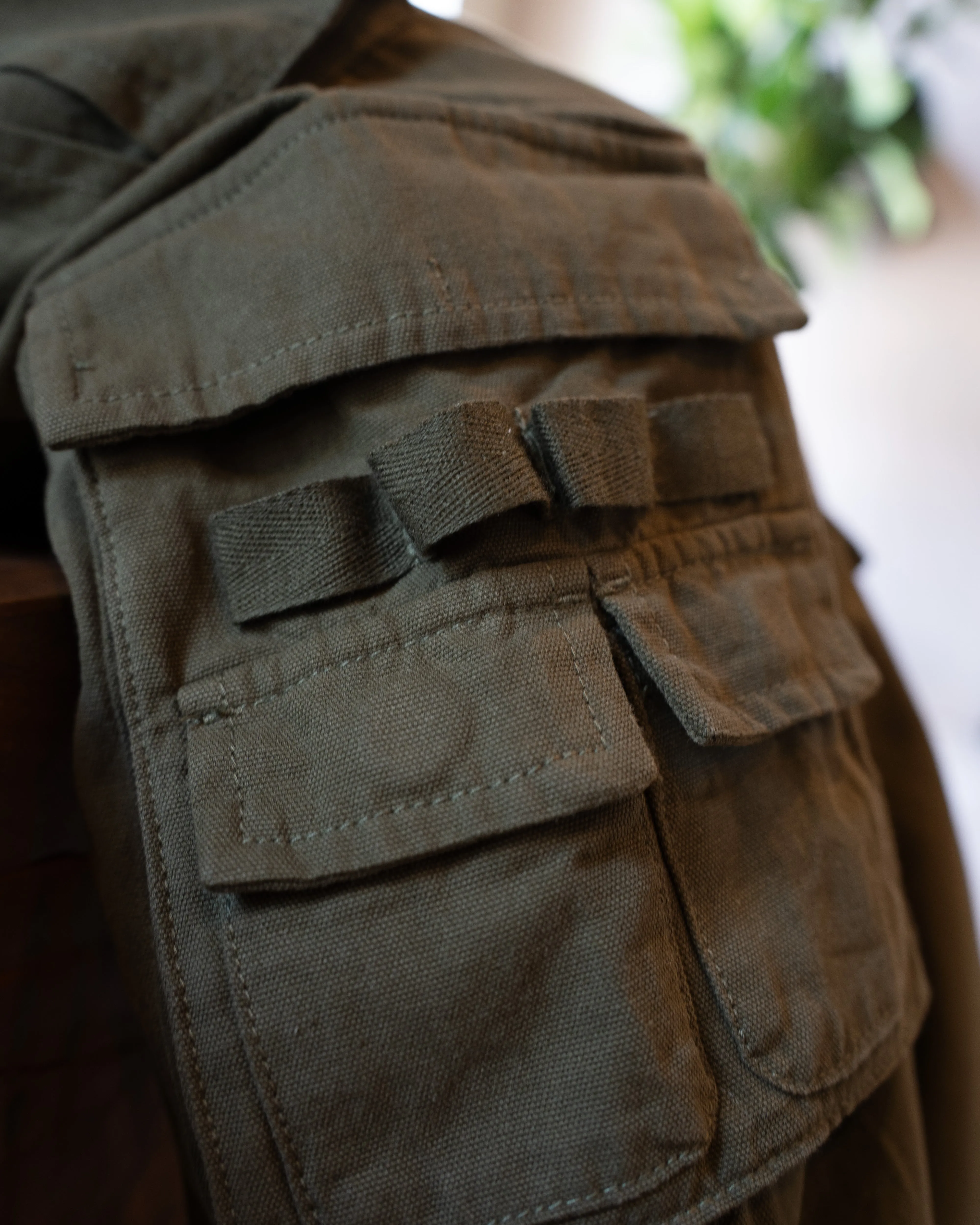 EPTM CANVAS CARGO PANTS - OLIVE