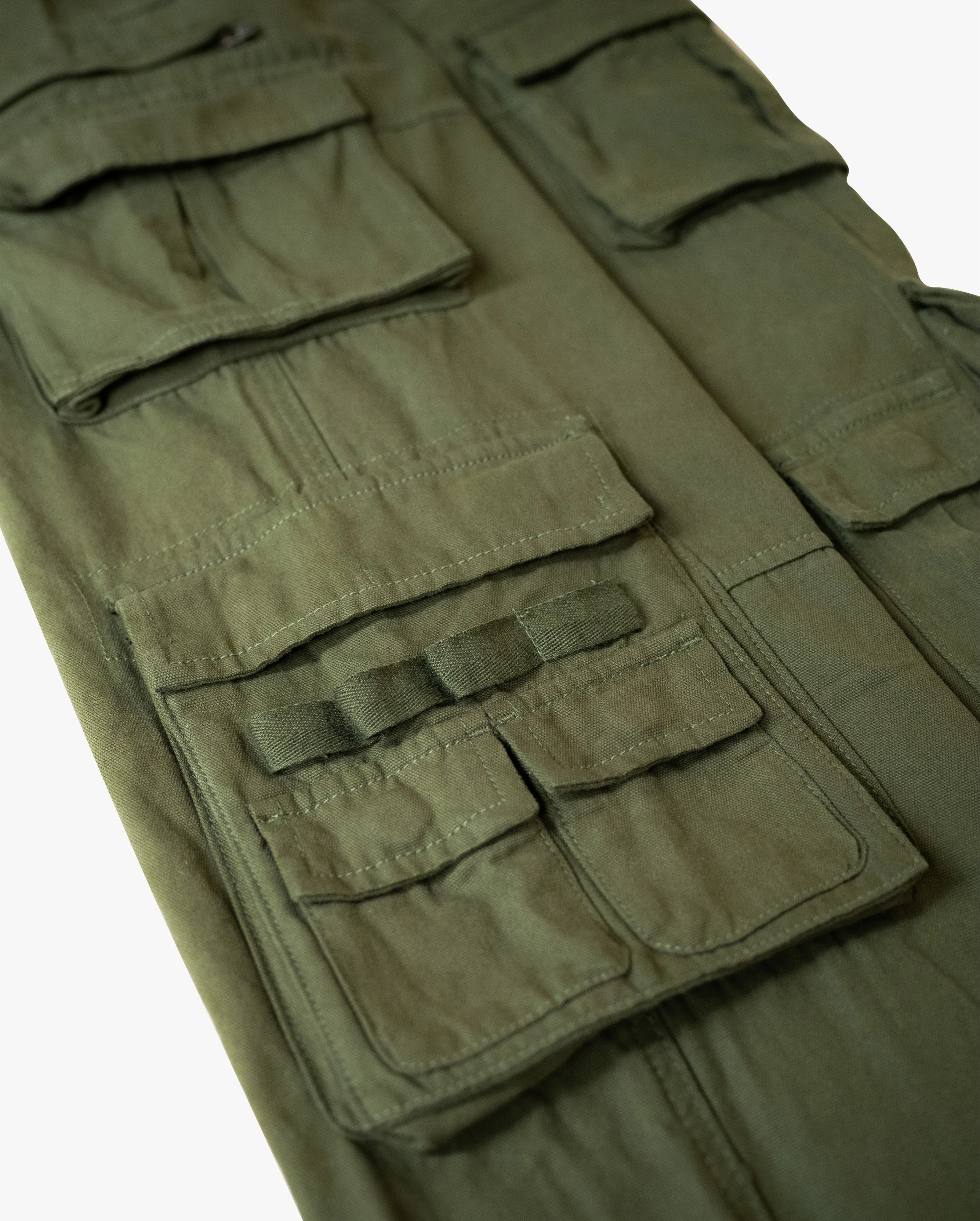 EPTM CANVAS CARGO PANTS - OLIVE