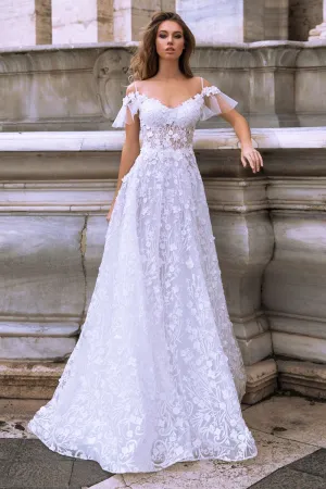 For Lifelong Romance Trendy Backless Tulle Maxi Dress