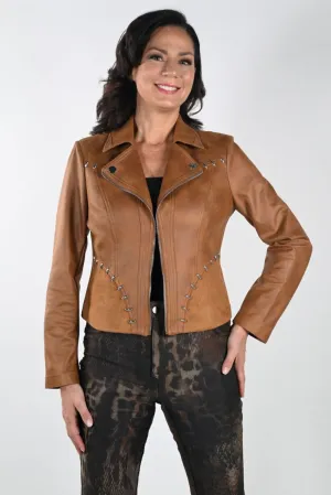 Frank Lyman - Moto Jacket - 233859 - Camel