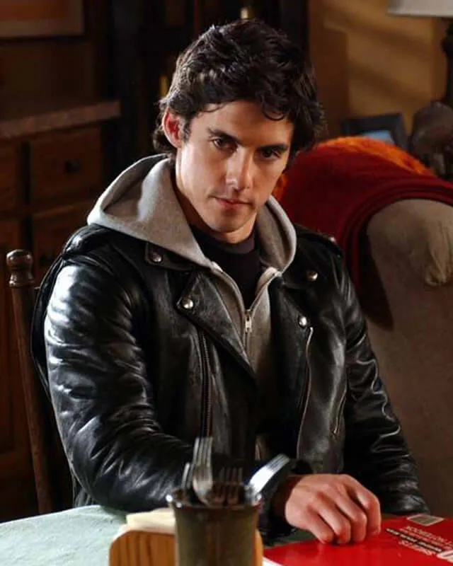 Gilmore Girls Jess Biker Leather Jacket