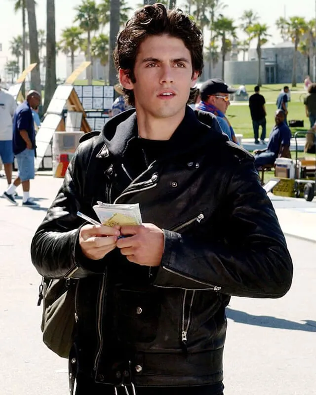 Gilmore Girls Jess Biker Leather Jacket