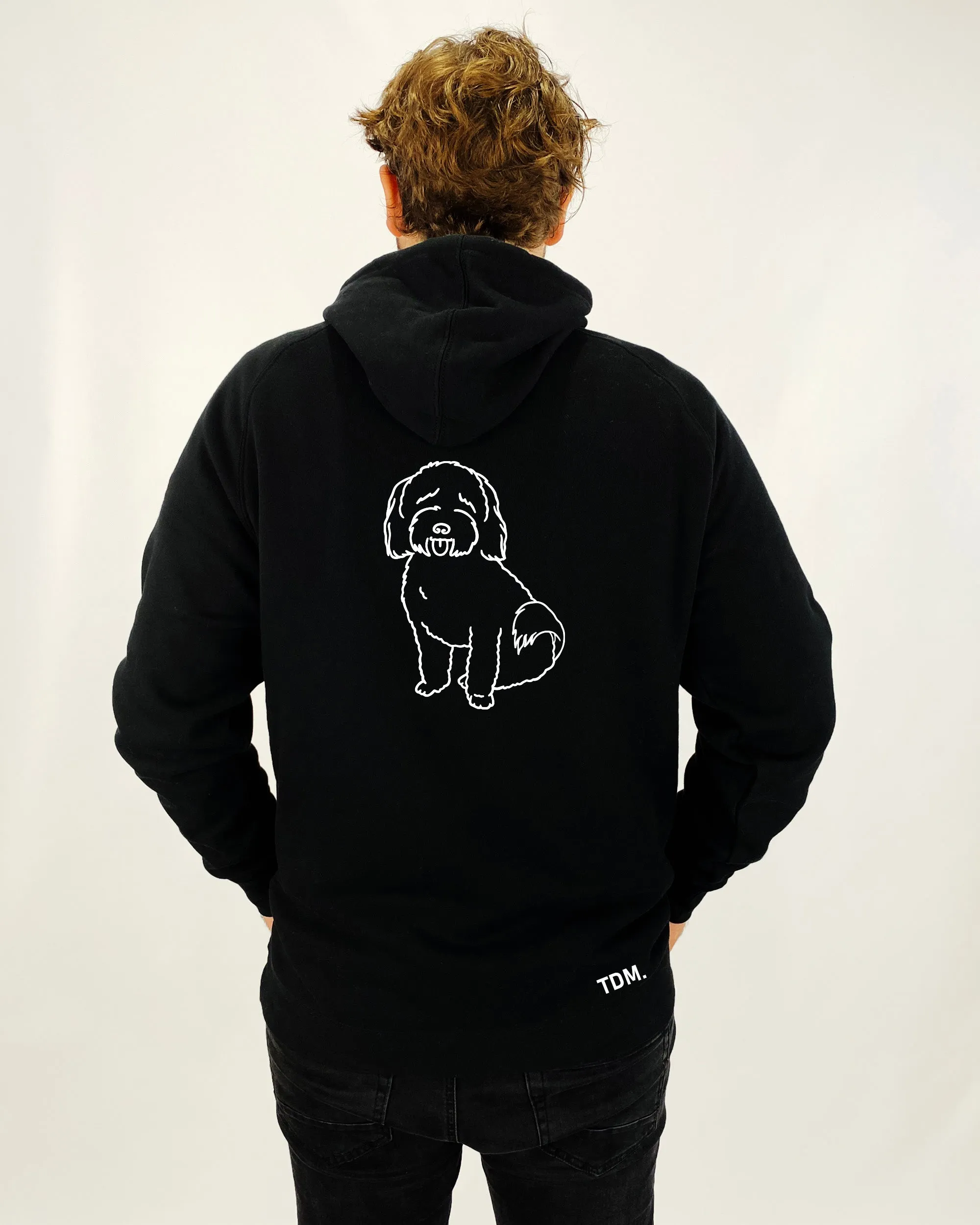 Havanese Dad Illustration: Hoodie