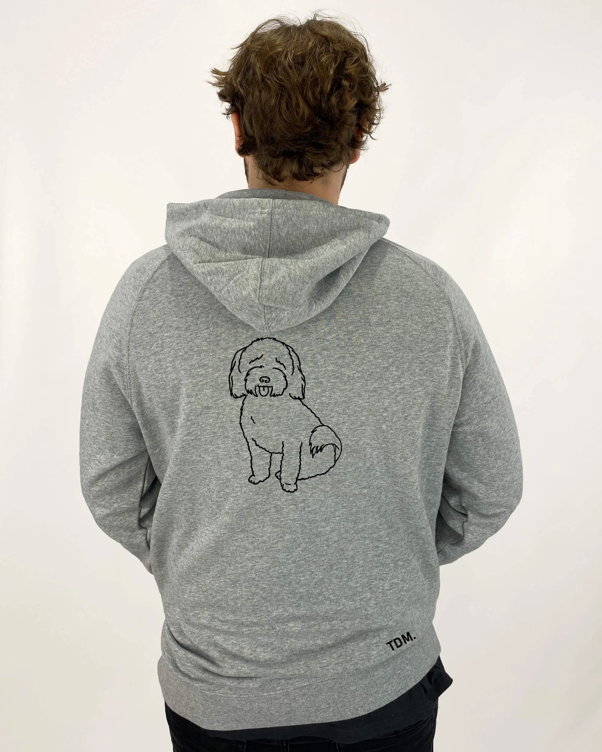 Havanese Dad Illustration: Hoodie
