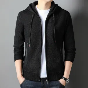 Hoodie Weste Männer gefüttert und warm