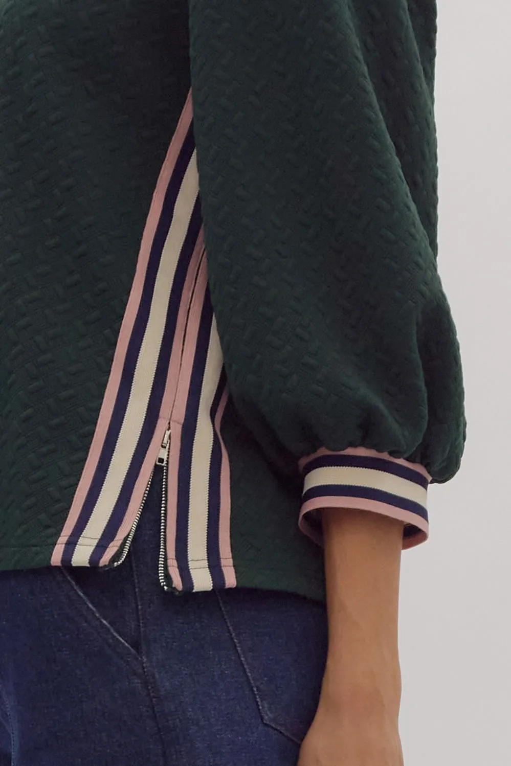 Hunter Puff Sleeve Henley