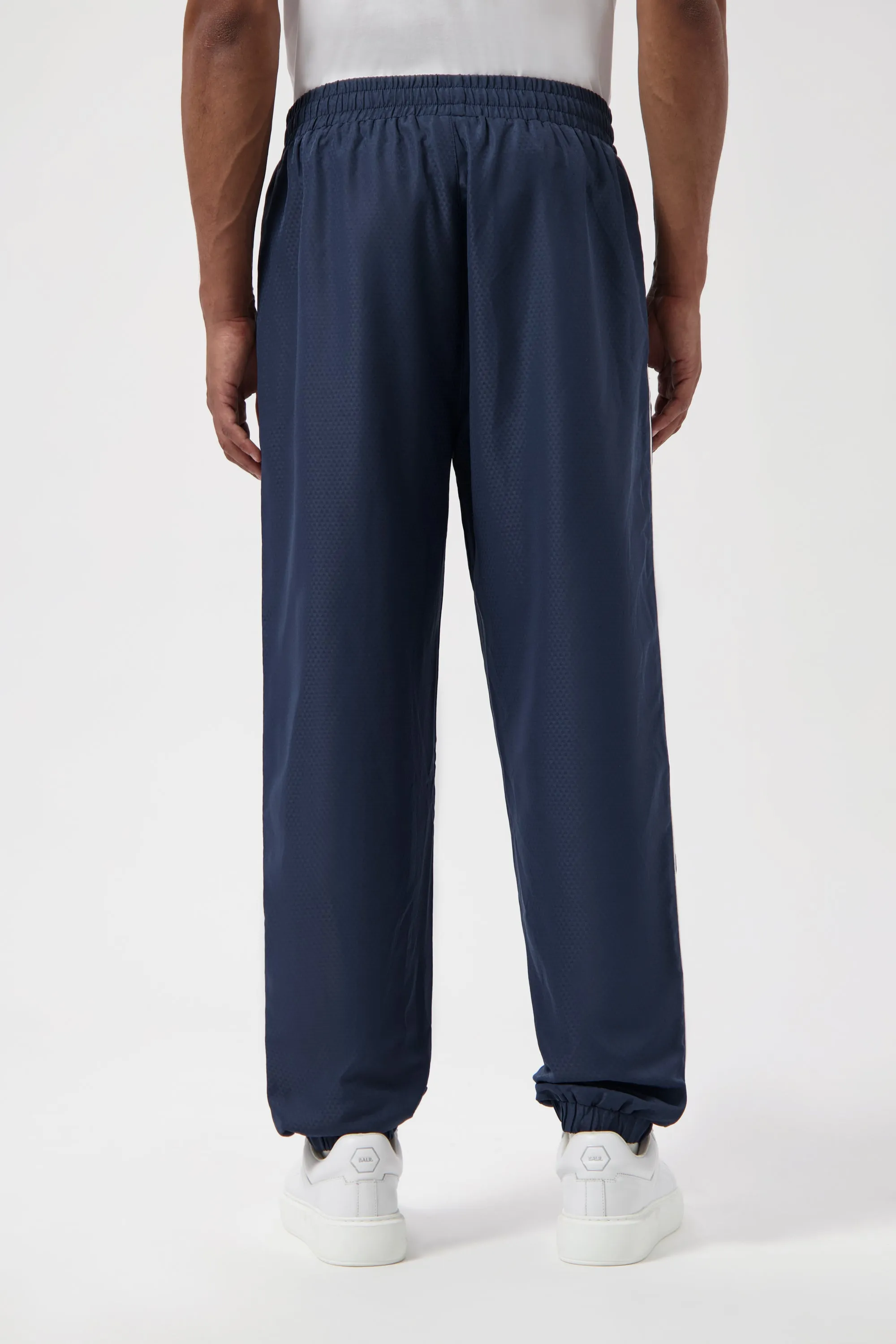 Jacquard Relaxed Track Pants Space Navy