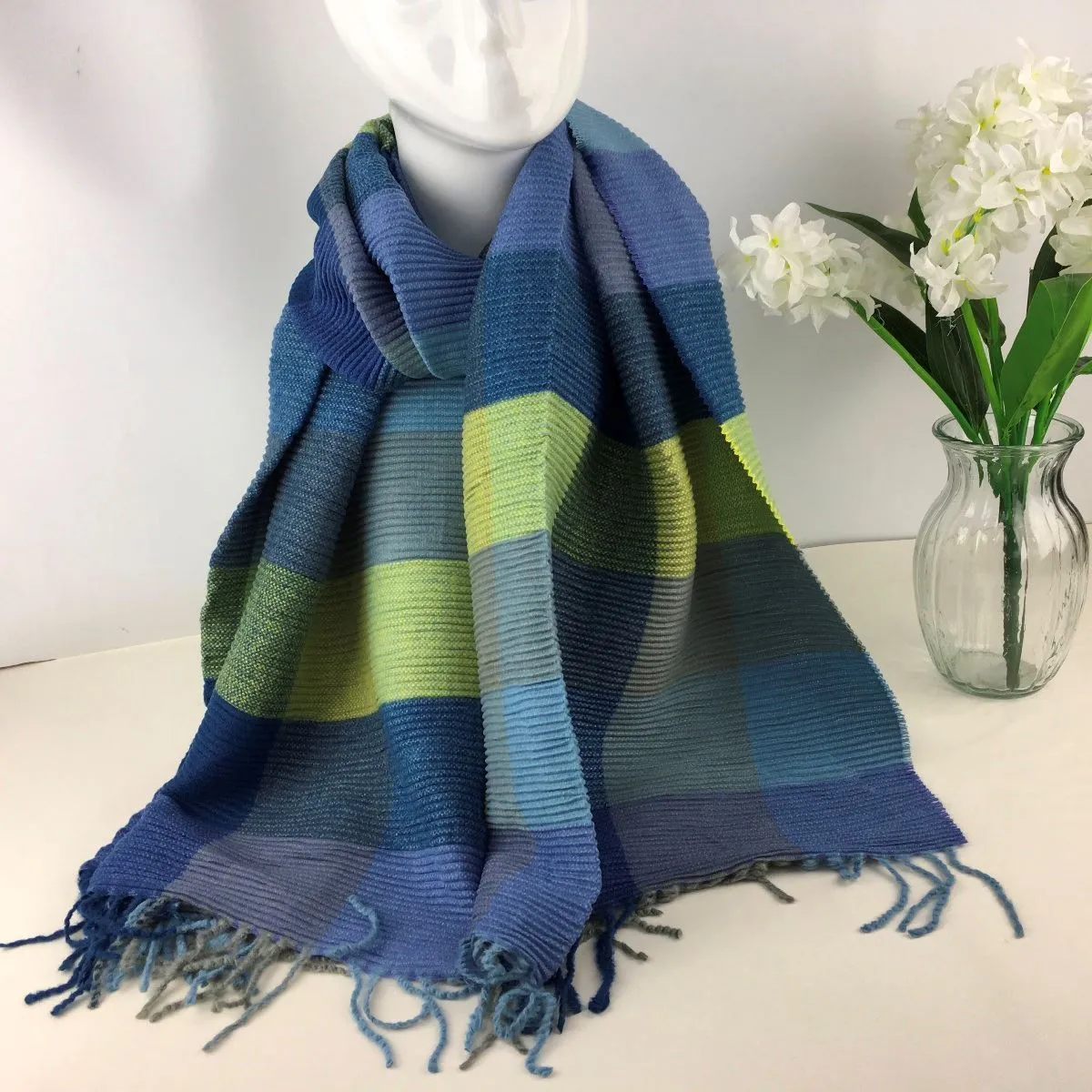 Jessica Cheked Scarf