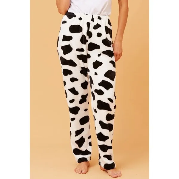 LEE DAIRY COW PLUSH PYJAMA PANTS