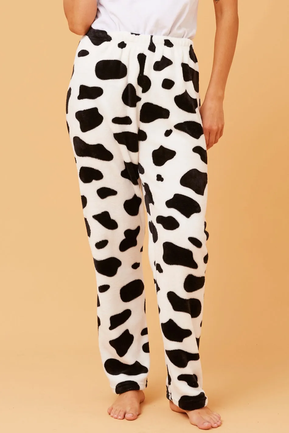 LEE DAIRY COW PLUSH PYJAMA PANTS