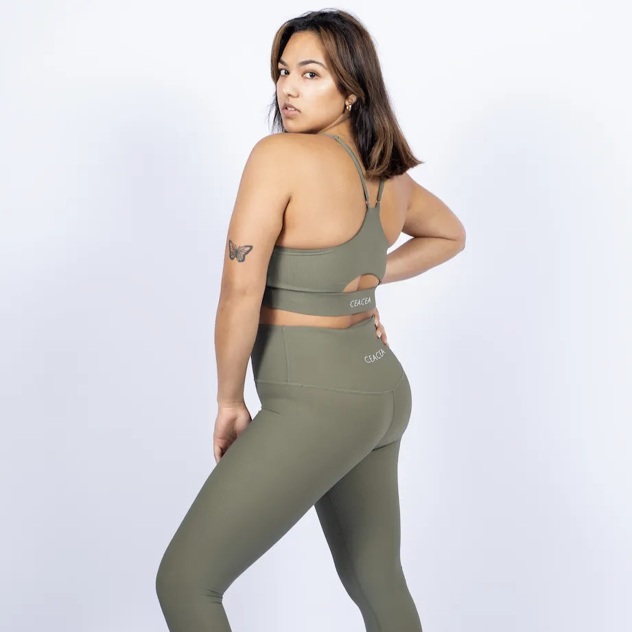 LEGGINGS - OLIVE