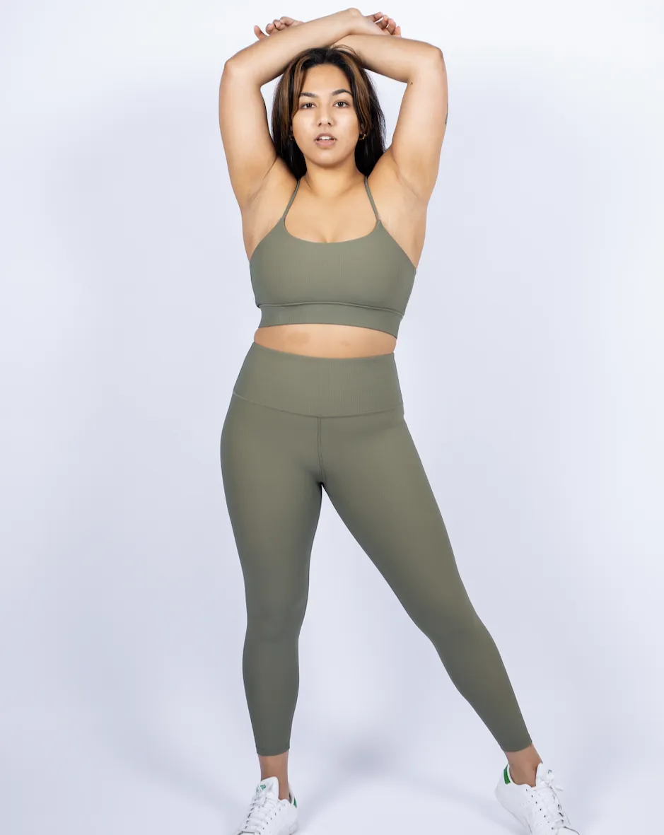 LEGGINGS - OLIVE