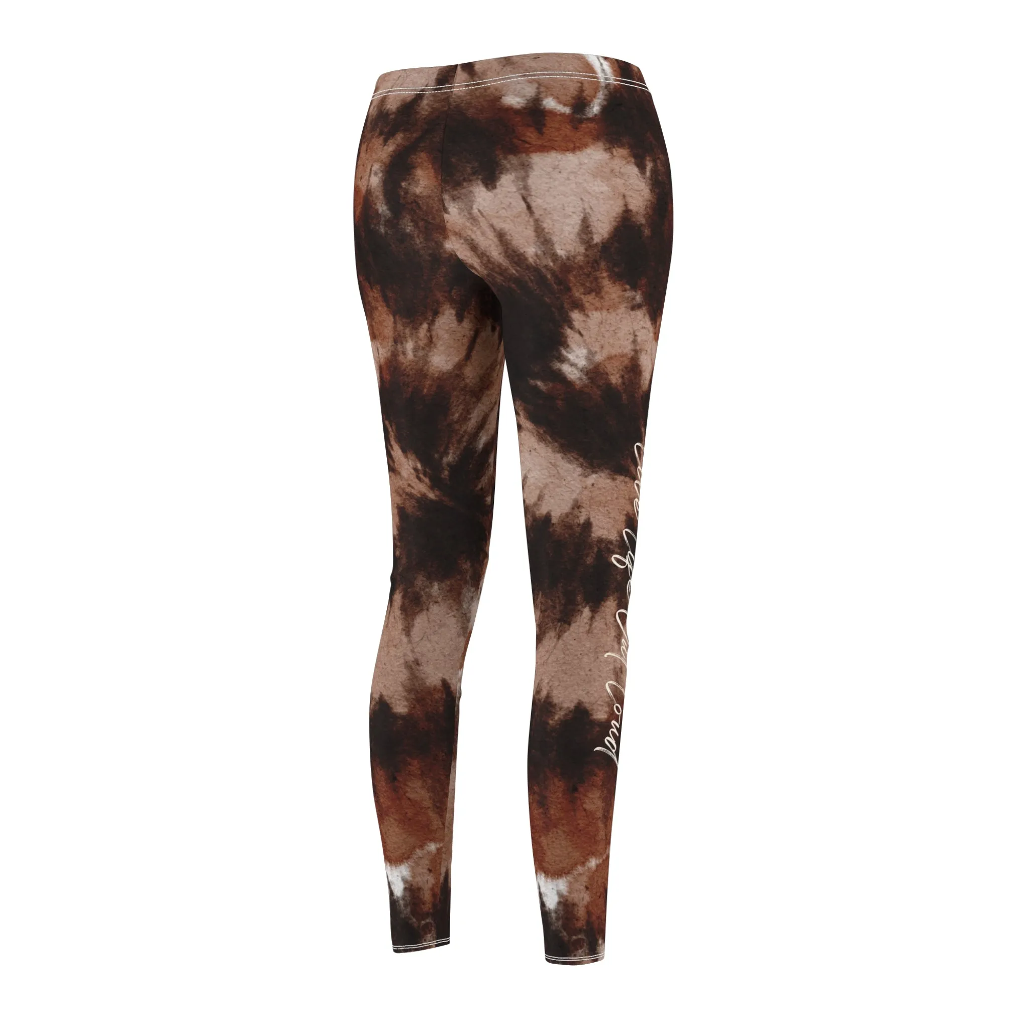 Live Life Out Loud Boho Tie-Dye - Women's Lightweight Leggings