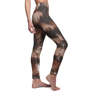Live Life Out Loud Boho Tie-Dye - Women's Lightweight Leggings