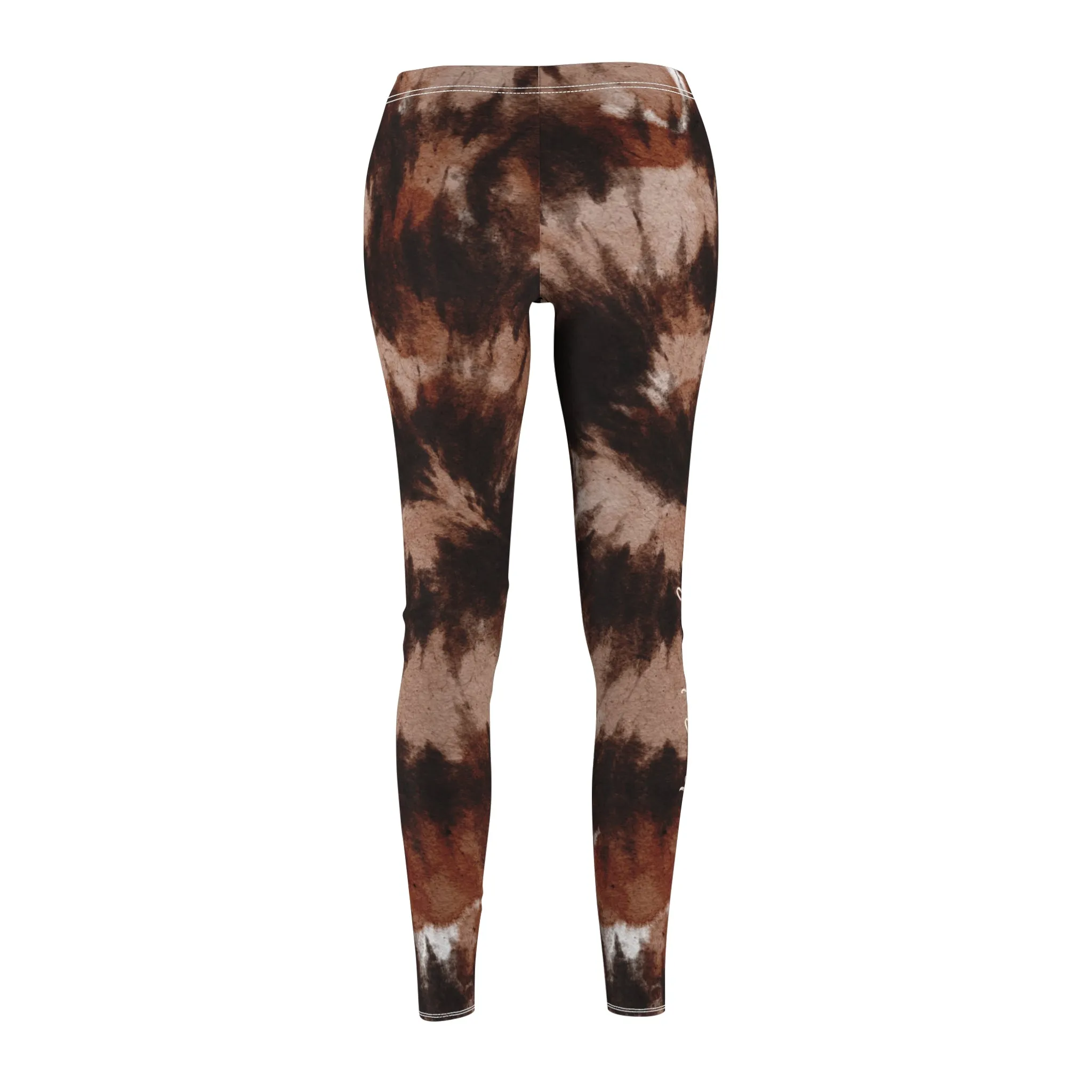 Live Life Out Loud Boho Tie-Dye - Women's Lightweight Leggings