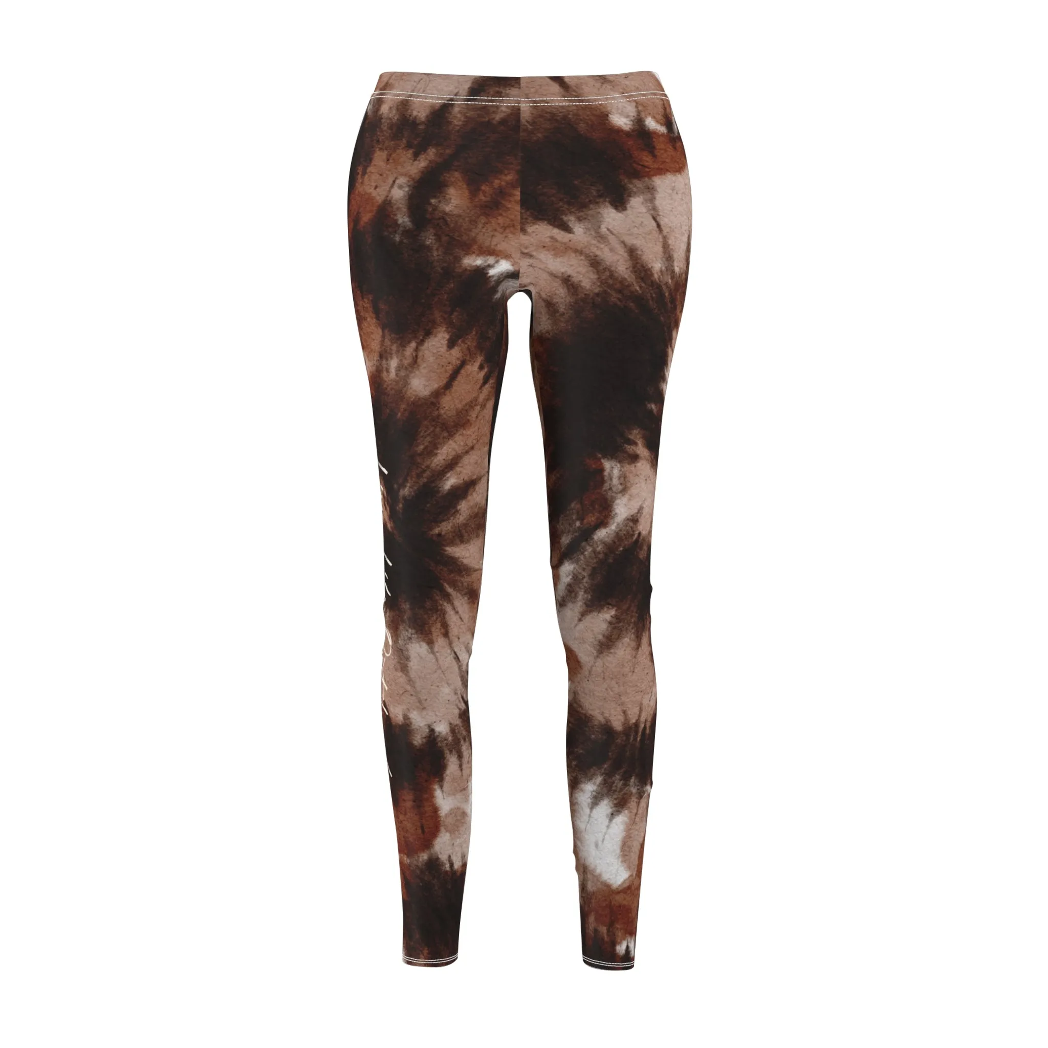 Live Life Out Loud Boho Tie-Dye - Women's Lightweight Leggings