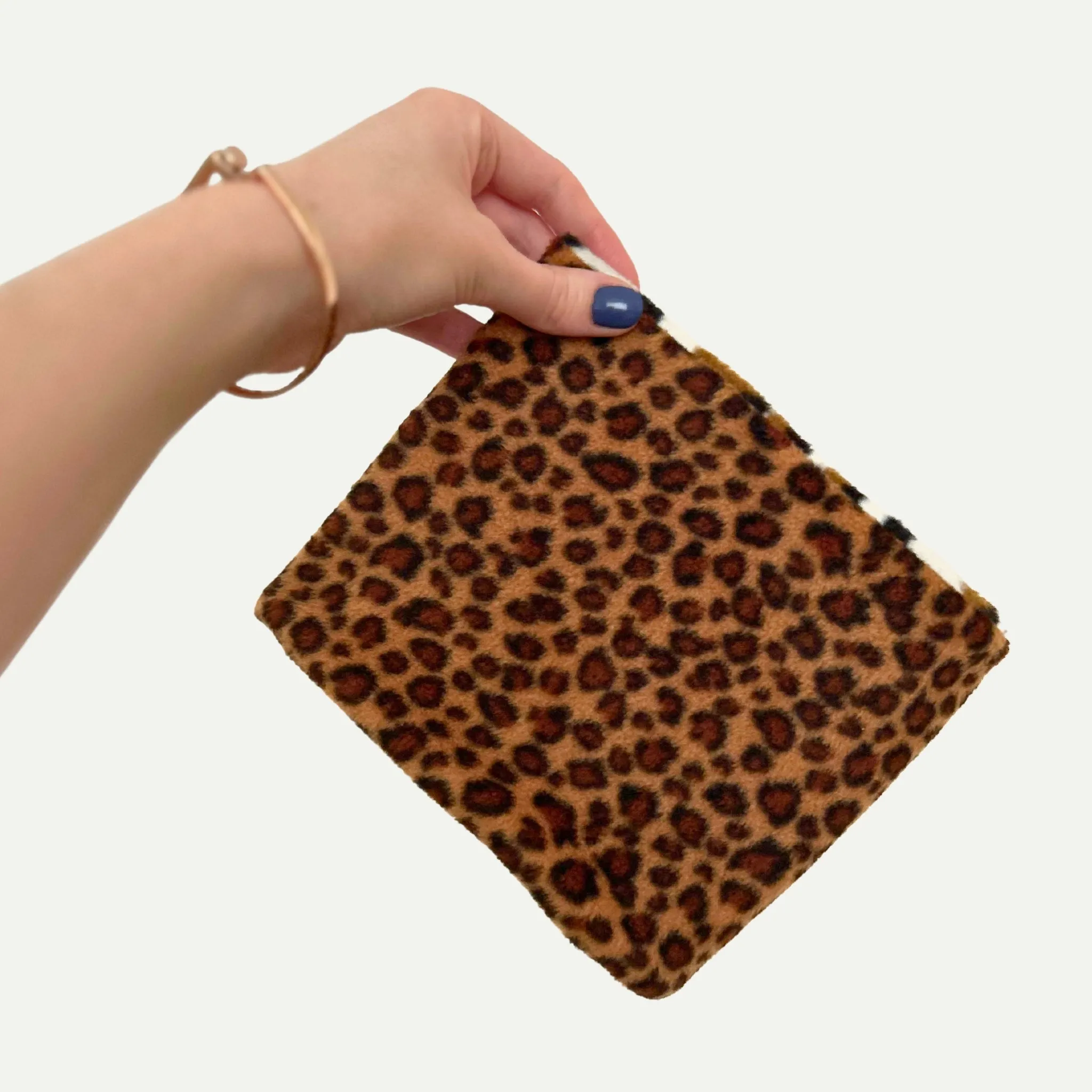 Lovely Leopard Reversible Fleece Pet Snood