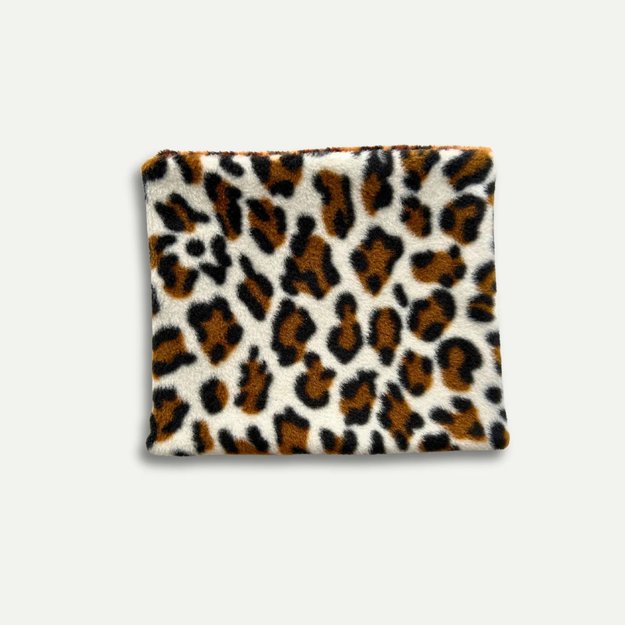 Lovely Leopard Reversible Fleece Pet Snood