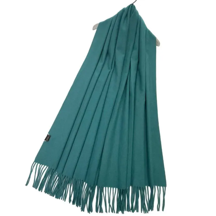 Maisie Soft Wool Tassel Scarf  Wrap