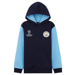 MANCHESTER CITY F.C. Boys Hoodie Teenagers Warm Hooded Sweatshirt Man City Gifts