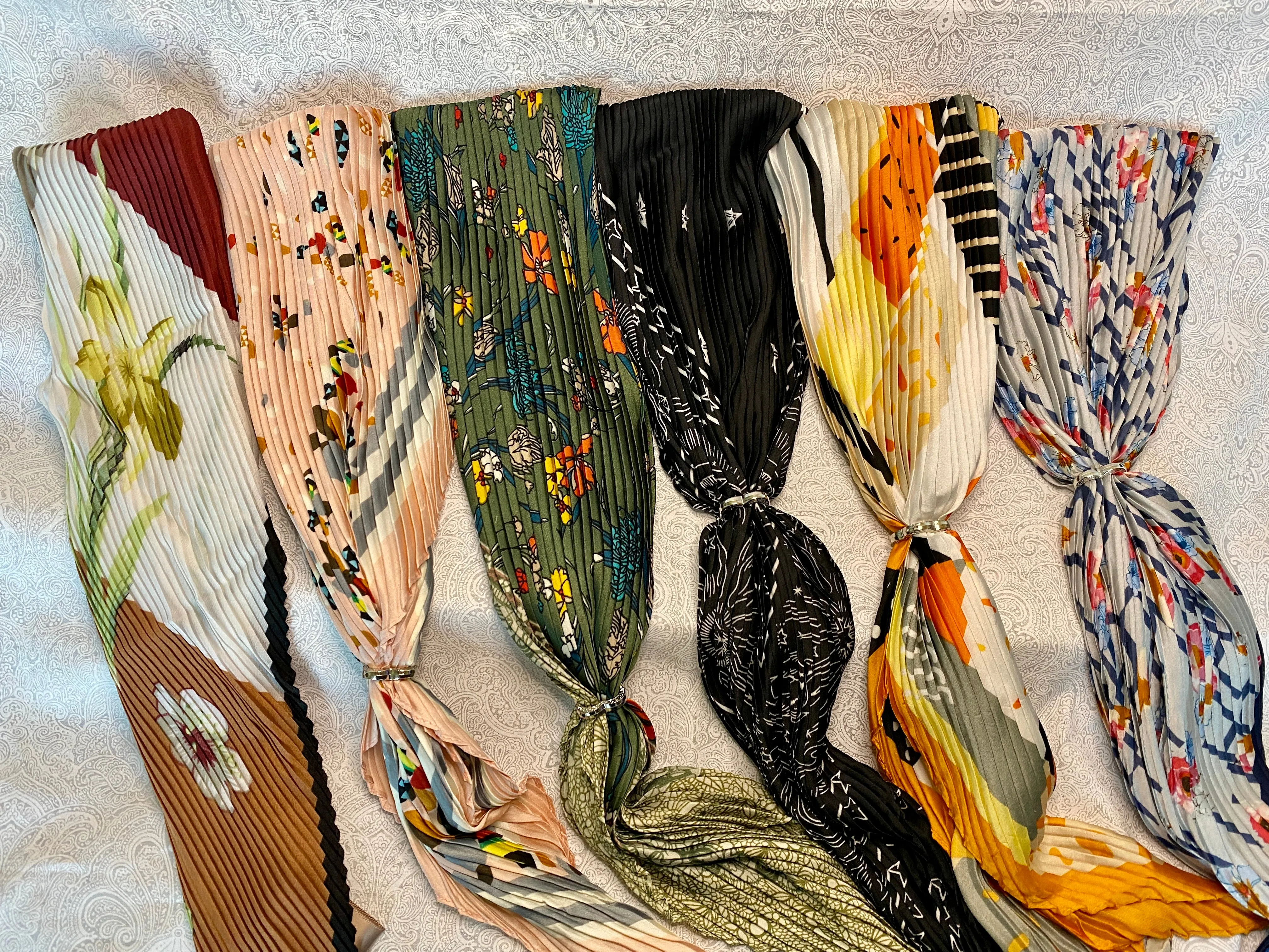 Neck and Hair Scarves