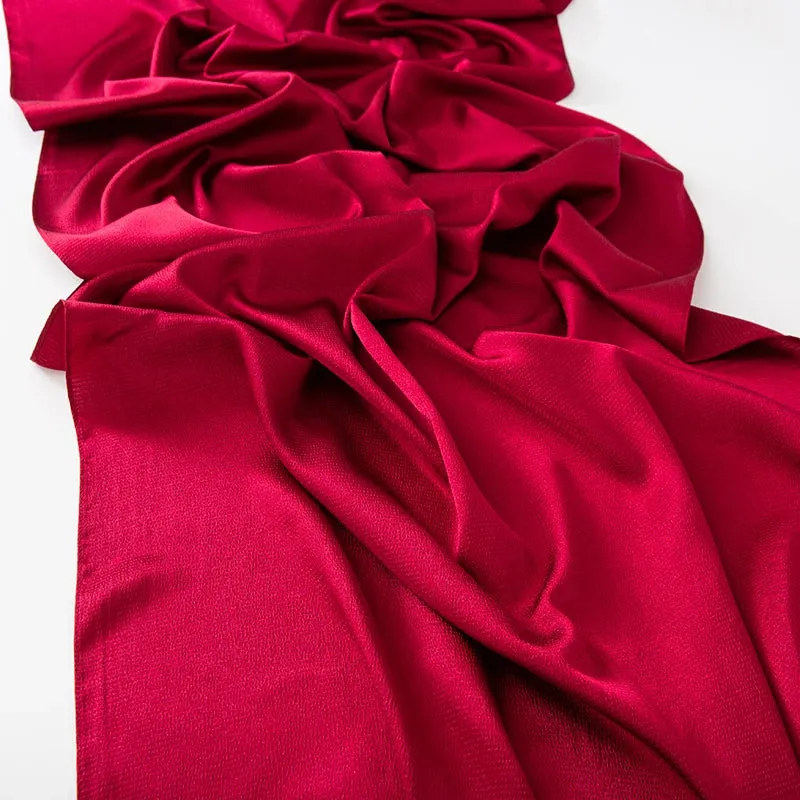 New Pompom Satin Soft Muslim